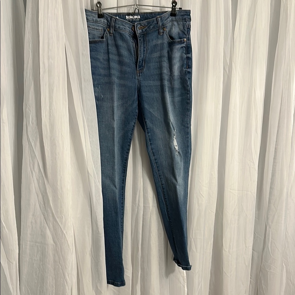 Sonoma Blue Skinny Jeans Classic Denim